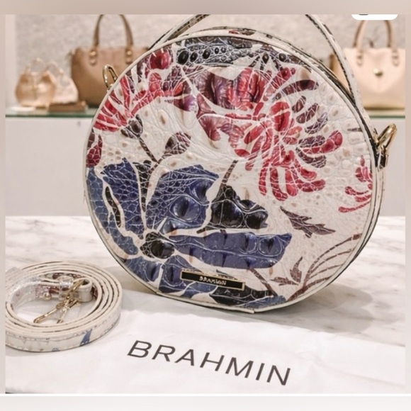 Brahmin Handbags - Brahmin NWT Lane Extravaganza Melbourne Crossbody Genuine Leather & Dust Bag